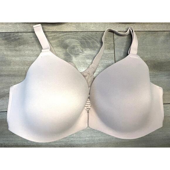 Soma Endbliss Front Close Racerback Bra Lot of 2 Cream Beige 36D - Picture 3 of 10